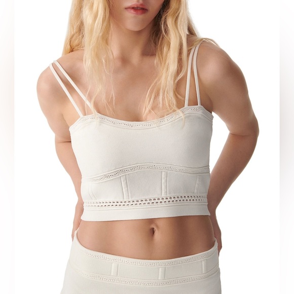 Ba&Sh - Servan & Saturne Ivory Skirt Set - Size Medium - Picture 2 of 9